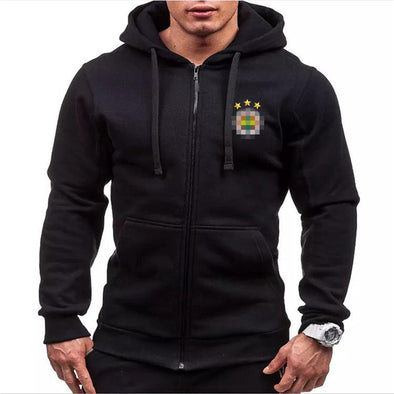 95% Cotton Custom LOGO Clothing Men Hoodies Slim Hooded Unisex Sweatshirts Mens Coats Male Casual Fleece Autumn Warm Sportswear