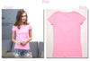 High Quality 18 Color S-3XL Plain T Shirt Women Cotton Elastic Basic T-shirts Female Casual Tops Short Sleeve T-shirt Women 002