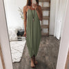KANCOOLD dress Women Summer Loose Straps Sleeveless Dress Elegant Holiday Casual Party Beach dress women 2018jul20