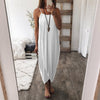 KANCOOLD dress Women Summer Loose Straps Sleeveless Dress Elegant Holiday Casual Party Beach dress women 2018jul20
