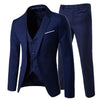 2019 men's fashion Slim suits men's business casual clothing groomsman three-piece suit Blazers jacket pants trousers vest sets