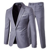 2019 men's fashion Slim suits men's business casual clothing groomsman three-piece suit Blazers jacket pants trousers vest sets
