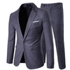 2019 men's fashion Slim suits men's business casual clothing groomsman three-piece suit Blazers jacket pants trousers vest sets