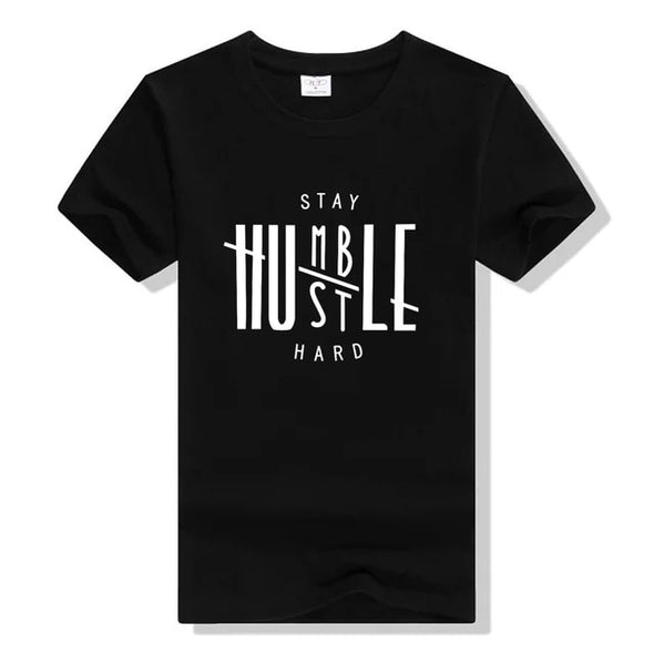 Stay Humble Hustle Hard T-shirt Christian women fashion funny grunge tumlbr tees cotton gift Jesus party tops tshirt leisure Tee
