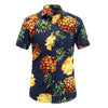 Plus Size 5XL 2019 New Summer Mens Short Sleeve Hawaiian Shirts Cotton Casual Floral Shirts Wave Regular Mens Clothing Fashion