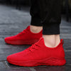 Breathable Men Sneakers Male Shoes Adult Red Black Gray High Quality Comfortable Non-slip Soft Mesh Men Shoes Summer Size 39-46