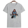 CZCCWD Camisetas Verano Mujer 2019 Thin Section T Shirt Vogue Letter Harajuku Female T-shirt Leisure Fashion Aesthetic Tshirt
