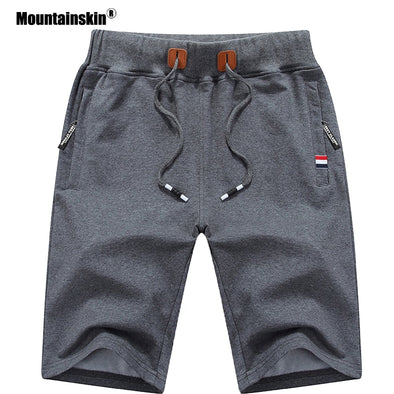 Mountainskin 2019 Solid Men's Shorts 6XL Summer Mens Beach Shorts Cotton Casual Male Shorts homme Brand Clothing SA210